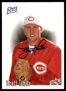 Tarjeta firmada Best Autographs Brett Tomko 1996 Charleston Alley Cats - Imagen 1 de 2