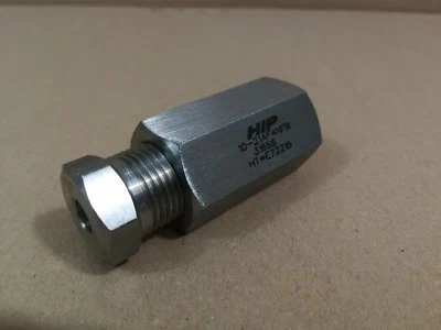 HiP 700BAR Hydraulic Compression Fitting 10-21AF4NFB 1/4" Tube x 1/4" NPT *  - Image 1 of 3