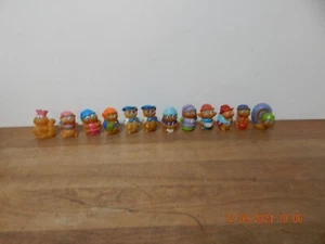 Vintage Glo Worms Glow Friends 1980's Hasbro Playskool Lot 12 SOME RARE - Picture 1 of 5