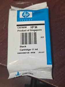 GENUINE HP 94 Black Ink Cartridge C8765W New / Sealed - Picture 1 of 1