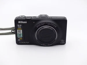 Nikon COOLPIX S9300 16.0MP Digitalkamera-Schwarz, Super Zoomer - Gut! - Art.#391 - Bild 1 von 24