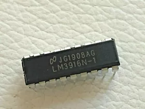 3 Stück LM3916N FREQUENZ-SPANNUNGSWANDLER, DIP EKG1549 NATIONA - Bild 1 von 1
