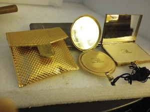 Paar Zell 5th Avenue goldfarbene Kompakte nie benutzt - Bild 1 von 9