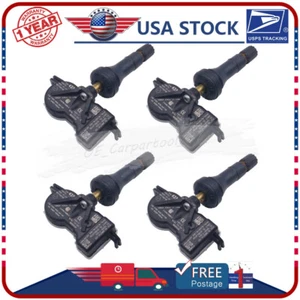 Set(4) TPMS Tire Pressure Sensor For Jeep Renegade Compass 68252493AB 68313387AB - Picture 1 of 5