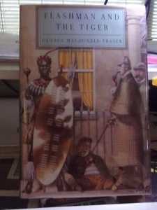 George MacDonald Fraser, Flashman and the Tiger, later painting in jacket - Picture 1 of 1