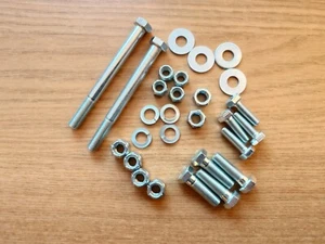 Triumph TR2 - TR4 Rear Suspension Fitting Kit - Hi-Tensile BZP - Picture 1 of 1