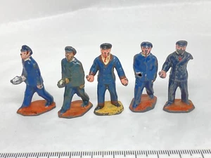 Figuras de ferrocarril de Dinky Toys (Nyel 279) tamaño alrededor de 40 mm, dañadas - Imagen 1 de 8