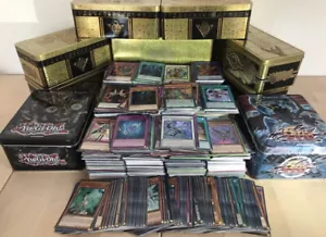 YUGIOH 500 CARDS HUGE JOBLOT BUNDLE BULK COLLECTION SUPER ULTRA RARE HOLO COMMON - Picture 1 of 1