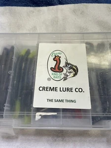 Creme Lure Co. Large Assortment of New Rubber Worms - Picture 1 of 4