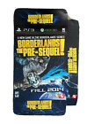 Borderlands The Pre-Sequel RARE PS3 XBOX 360 boîte d'affichage promotionnelle / cube