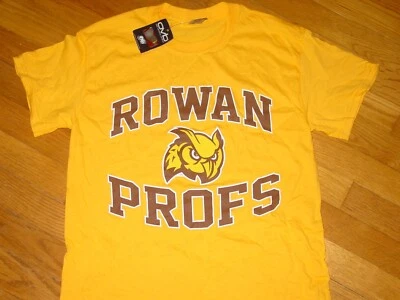 ROWAN University PROFS Owls Whoo RU ?   T-Shirt NEW TAG    sz...  SMALL - Image 1 of 4