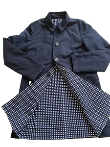 Vintage Weekend MaxMara Reversible Raincoat Size 6UK Good Used Condition - Picture 1 of 10