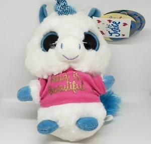Peluche Unicornio Aurora World YooHoo & Friends 6" "Kind Is Beautiful" Justicia Nuevo con Etiquetas - Imagen 1 de 10