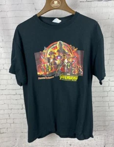 The Avengers Infinity War T-Shirt Large Herren schwarz Premiere Kinos Promo (C72 - Bild 1 von 5