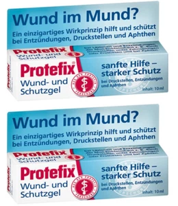 ✅PROTEFIX Wund- und Schutzgel Entzündungen Druckstellen Aphten im Mund 2x 10ml✅ - Bild 1 von 1