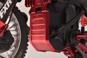 Piastra pattino alluminio 7075 per LOSI-1/4 PROMOTO-MX MOTO RTR FXR-LOS06000/2 - Foto 1 di 8