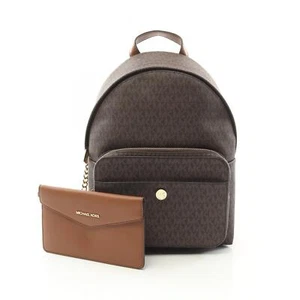 Michael Kors MAISIE 2 IN 1 Rucksack Backpack 35F3G5MB8B canvas leather Used - Picture 1 of 6