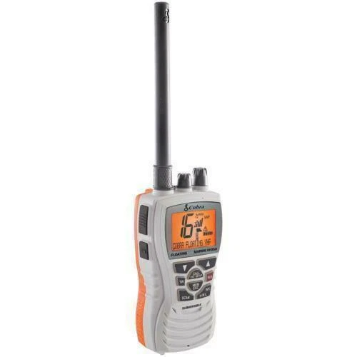 Cobra MR HH350 FLT 6W Handheld Floating VHF Radio - Grey