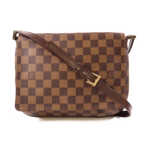 LOUIS VUITTON（LV） Borsa a tracolla Louis Vuitton LV GHW Muse Tango N51301 marrone damier