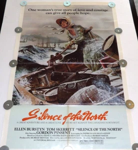 MOVIE POSTER ~ Silence of the North 1981 One Sheet 27x41" Folded Ellen Burstyn ~ - Picture 1 of 4