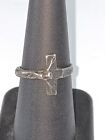 Sterling Silver Holy Cross Crucifix Vintage Ring