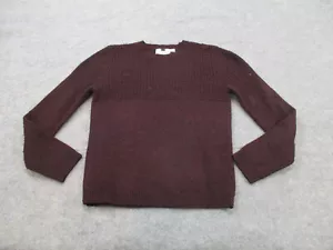 Topman Sweater Mens Small Red Crew Neck Pullover Acrylic Adult Casual Knit - Picture 1 of 8