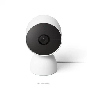 Google Nest Cam Stand - Wired Tabletop Stand for Nest Cam (Battery) Snow-New - Picture 1 of 6