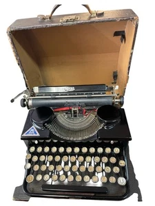 Machine à écrire portable Royal dans sa valise ⚠️ Années 1930 • Objet de collection - Photo 1/2