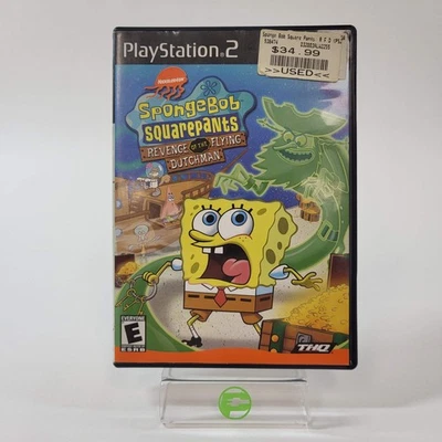 SpongeBob SquarePants Revenge of the Flying Dutchman (Sony PlayStation 2, 2002) - Image 1 of 4