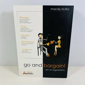 Go and Bargain! Zen of Negotiations by Maciej Dutko Medium Paperback 2018 - Picture 1 of 10