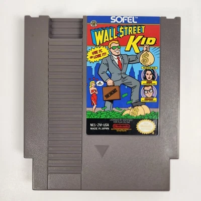 Wall Street Kid (Nintendo NES, 1990) solo cartucho Foto 1 de 4