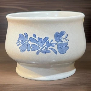 Pfaltzgraff Yorktowne Pequeño Azúcar Cuenco Suculento Maceta 3" Reutilizada De Colección - Imagen 1 de 6