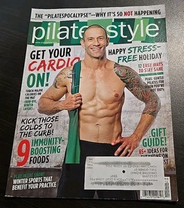 Pilates Style Magazine Nov/Dec 2015 Vol 12 No 6 Stress-Free Holiday Rare - Foto 1 di 1