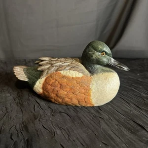 Vintage Mallard Duck Decoy 8” Retro Decor - Picture 1 of 5