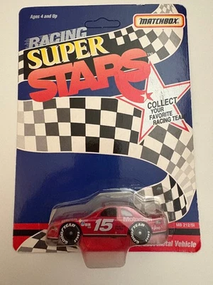 Matchbox Super Stars 1992 1:64 #15 Geoff Bodine Motorcraft Ford nuevo sin abrir Foto 1 de 4