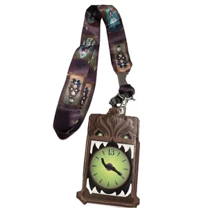 Loungefly Disney Haunted Mansion Stretching Room Portraits Lanyard  Cardholder - Picture 1 of 16