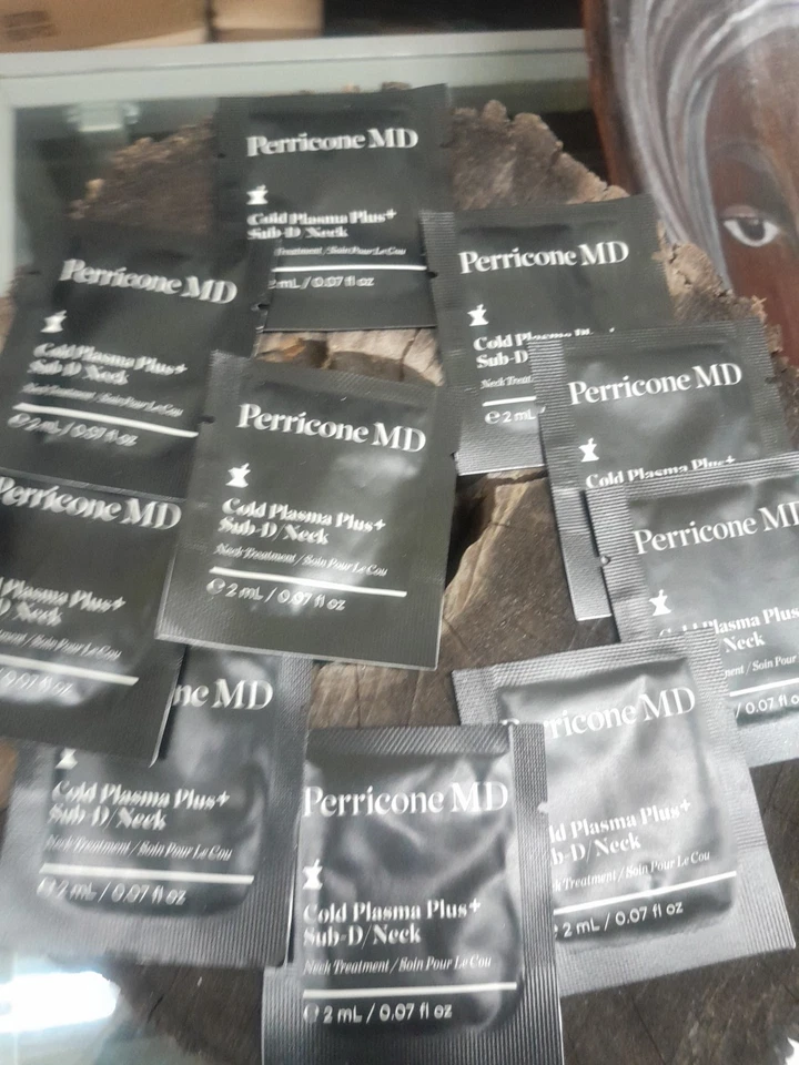 9x Perricone MD Cold Plasma Plus+ Advanced Serum Concentrate 0.07oz + Sub-D Neck - Image 1 of 3