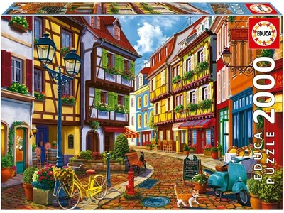 NOVO Quebra-cabeça Educa 2000 Peças 14+ Idades Bright Street - Imagem 1 de 2