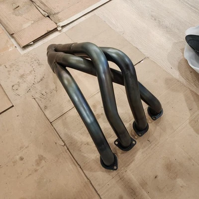 09 10 11 12 13 14 YAMAHA YZF R1 YZFR1 STOCK OEM Cabezal de escape Cabezales Tubos Foto 1 de 4