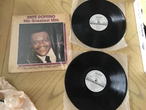 FATS DOMINO HIS GREATEST HITS 2X VINYL LP ALBUM SILVER EAGLE RECORDS I'M READY - Picture 1 of 12