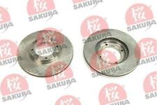 2x SAKURA Bremsscheibe 242mm Vorne für HYUNDAI ACCENT I (X-3) S COUPE (SLC)