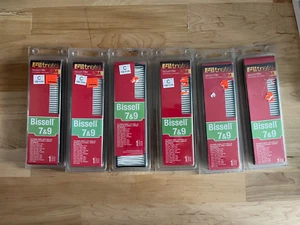 NUOVO 3M Filtrete Bissell Cleanview 7 & 9 (CONFEZIONE DA 6) Filtro Aspirazione 66807A HEPA - Foto 1 di 3