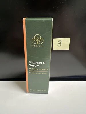 Tree of Life сыворотка с витамином С для лица — 1 жидкая унция сыворотки для ухода за кожей — осветляет - Изображение 1 из 2