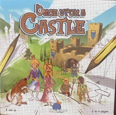 Настольная игра Once Upon A Castle синий оранжевый 2018 семейный рулон и рисунок для письма - Изображение 1 из 2