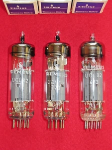 1x UCL82 SIEMENS NOS NEU Röhre geprüft Tube NEW 50BM8 Valve Valvula Valvola - Bild 1 von 1