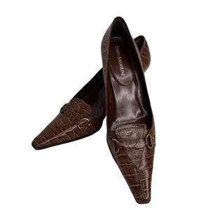 Enzo Angiolini Women's Reptile Pool Pointy  High Heels.  Size 7.5M - Picture 1 of 6