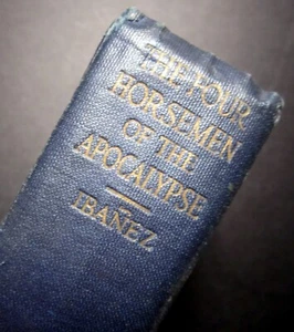 Die vier Reiter der Apokalypse 1919 HB Buch von Vicente Blasco Ibanez alt - Bild 1 von 7