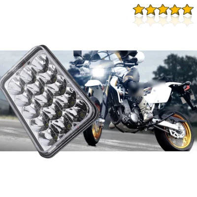 Faro LED alto/bajo DRL 4x6" para motocicleta Suzuki DRZ250 DRZ400E DRZ400SM 05-16 Foto 1 de 4
