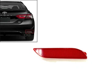 Fits 2018-2024 Toyota Camry Rear Bumper Reflector R Right Passenger Side - Picture 1 of 8