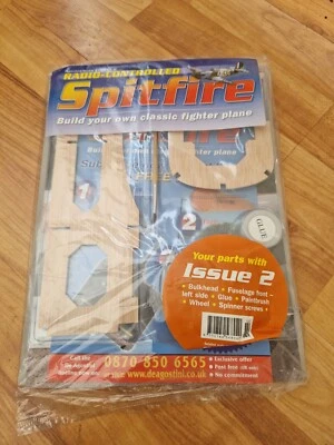 1/10 DEAGOSTINI Problema 2 Costruzione il Tuo RC Radiocomandato Spitfire Model - Immagine 1 di 2